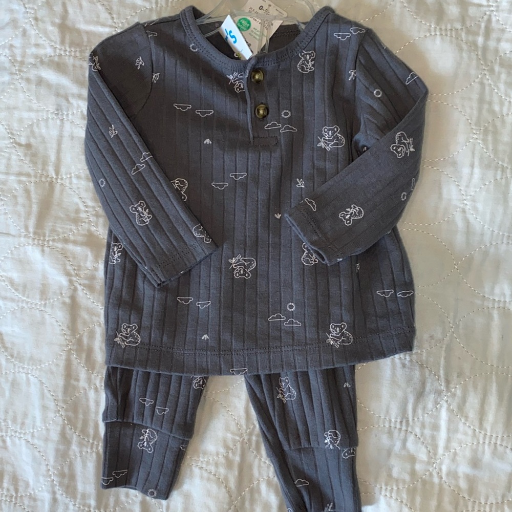 carters grey  2 piece outfit
